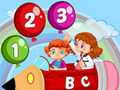 Spel Kindervasvra: Kom ons leer 'n paar wiskundige vergelykings 4  aanlyn