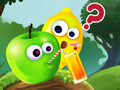 Spel Kindervasvra: Wat weet jy van vrugte?  aanlyn