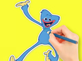 Spel Inkleurboek: Poppy Playtime  aanlyn
