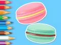 Spel Inkleurboek: Macaron  aanlyn