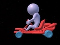 Spel Karting in die ruimte  aanlyn