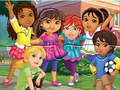 Spel Legkaart: Dora Into City  aanlyn