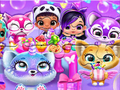Spel Legkaart: Fluvsies Familie  aanlyn