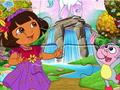 Spel Legkaart: Dora Wonderland  aanlyn
