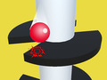 Spel Stapelbal. Spiraalspronge  aanlyn