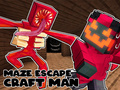 Spel Maze Escape: Craft Man aanlyn