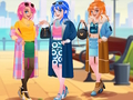 Spel Girly lang jas aanlyn