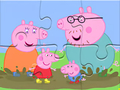 Spel Legkaart: Peppa Pig Muddy Puddles  aanlyn