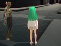 Spel Zombie en meisie: Parkour  aanlyn