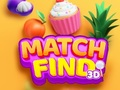 Spel Match Vind 3D  aanlyn