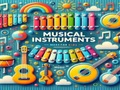 Spel Musiekinstrumente  aanlyn