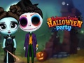 Spel Nagmerrie-paar Halloween-partytjie  aanlyn