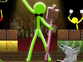 Spel FNF Rush E: Animasie vs. Minecraft  aanlyn