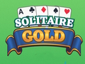 Spel Solitaire goud  aanlyn