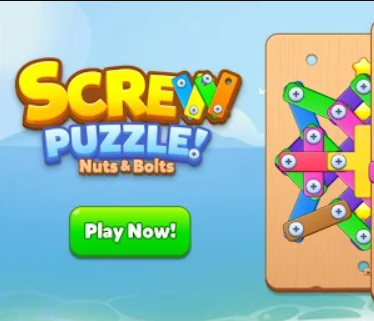 Spel Skroef legkaart  aanlyn
