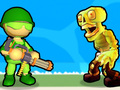 Spel Vernietiging van Stickman Zombie  aanlyn