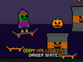 Spel Obby Halloween Danger Skate aanlyn