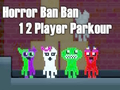 Spel Horror Ban Ban 1 2 Player Parkour aanlyn