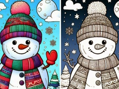 Spel Inkleurboek Winter  aanlyn