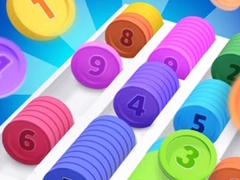 Spel Muntstuk sorteer legkaart  aanlyn