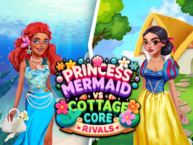 Spel Princess Cottage Core vs Mermaid Core Mededingers  aanlyn