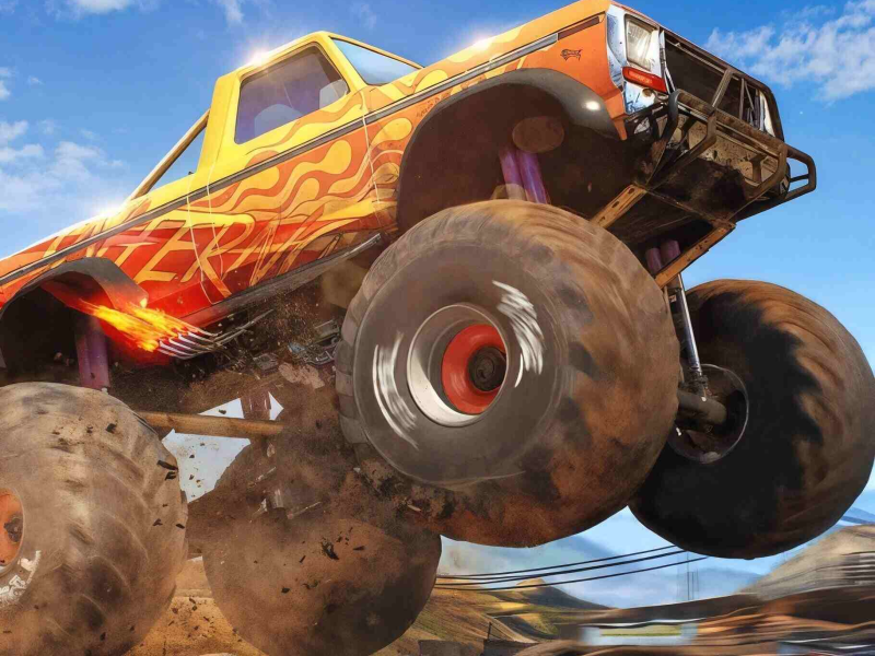 Spel Mal Truck  aanlyn