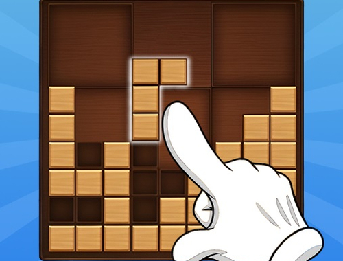 Spel Stapelblokke Verbind houtblokke!  aanlyn