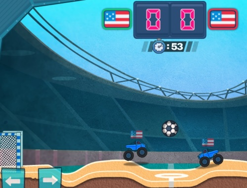Spel Turbo Truck Sokker  aanlyn