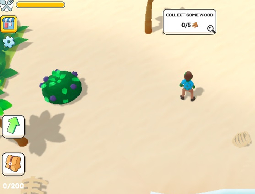 Spel Zombie-eiland-oorlewing  aanlyn