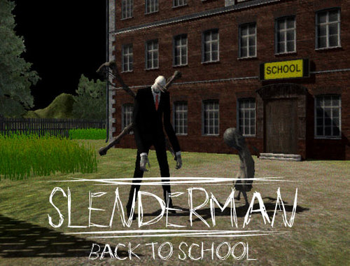 Spel Slenderman Terug skool toe  aanlyn