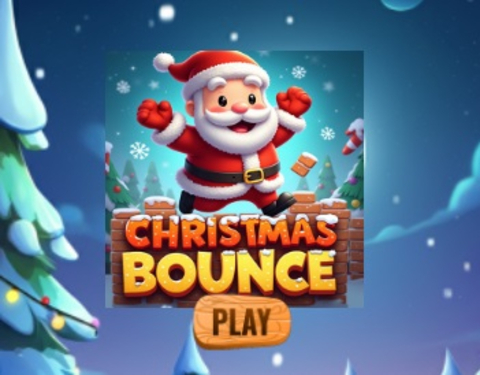 Spel Kersfees Bounce  aanlyn