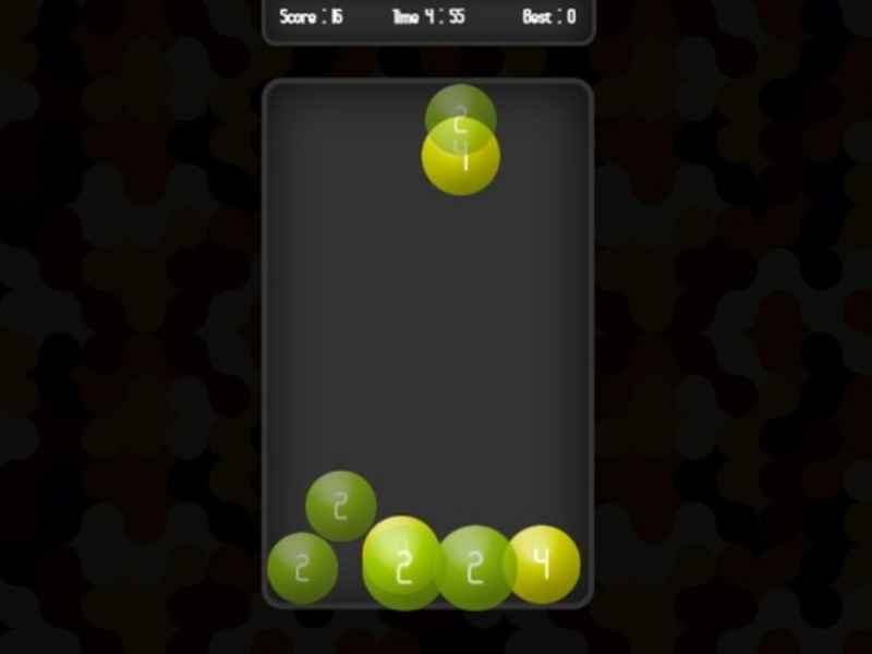 Spel 2048 Balle  aanlyn