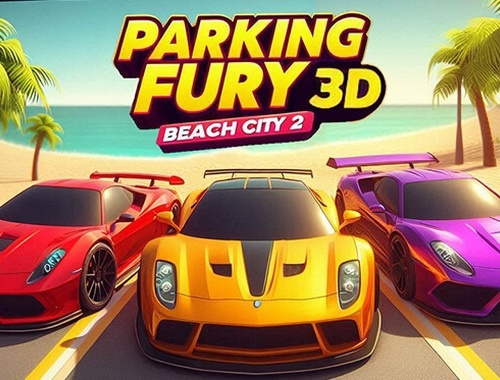 Spel Parkering Fury 3D: Beach City 2 aanlyn
