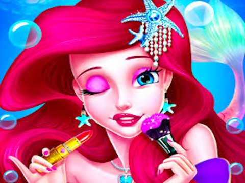 Spel Make-up Meermin Prinses Skoonheid  aanlyn