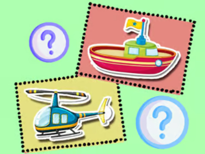 Spel Kindervasvra: Ken die voertuig  aanlyn