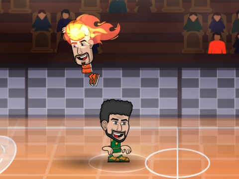 Spel Basketbal Koning  aanlyn