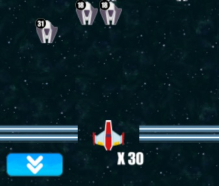 Spel Ruimteblasers aanlyn