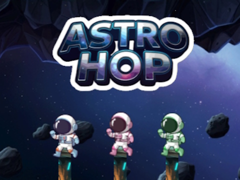 Spel Astro Hop aanlyn