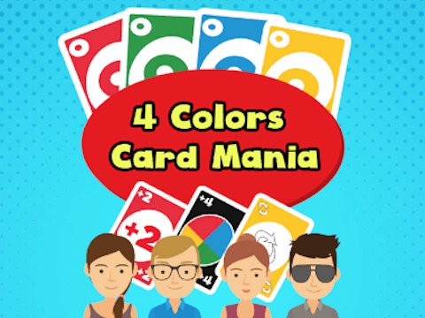 Spel 4 Kleure Kaart Manie  aanlyn