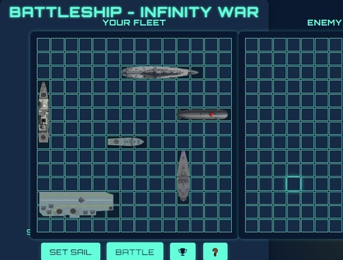 Spel Slagskip Infinity War  aanlyn