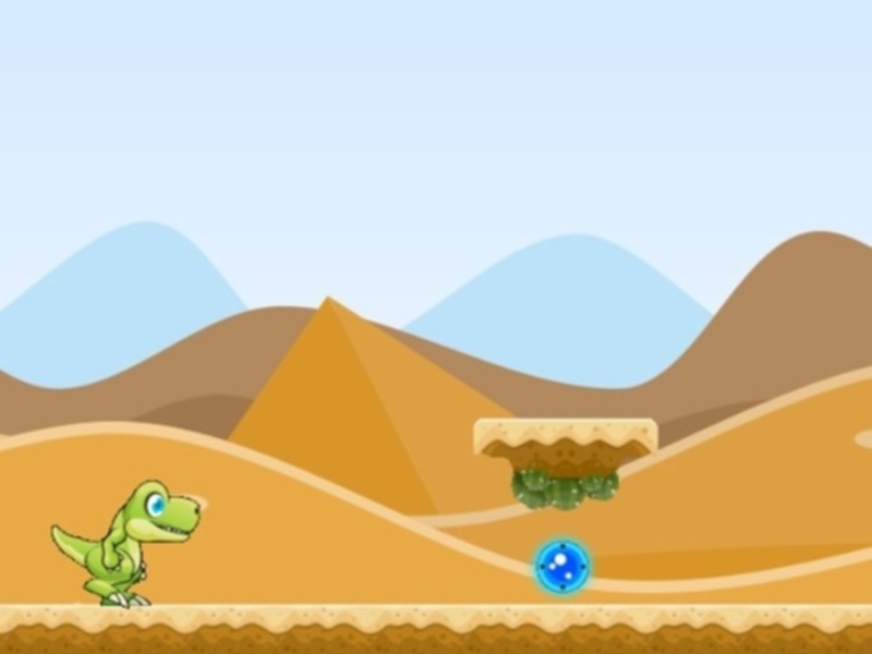 Spel Hardloop Dino  aanlyn