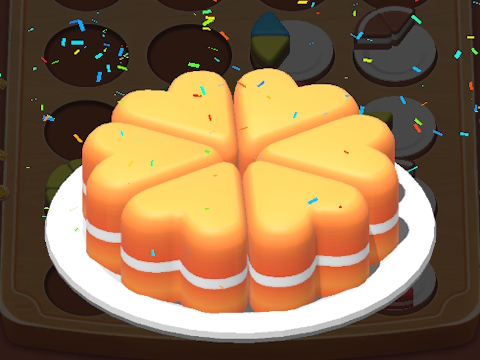 Spel Cake Match legkaart  aanlyn