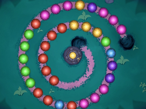 Spel Spiraal botsing  aanlyn