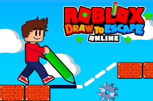 Spel Roblox trek om aanlyn te ontsnap aanlyn