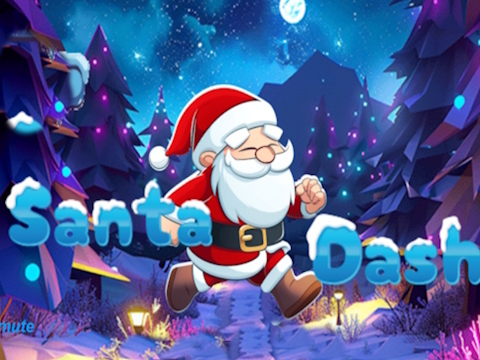 Spel Kersvader Dash  aanlyn