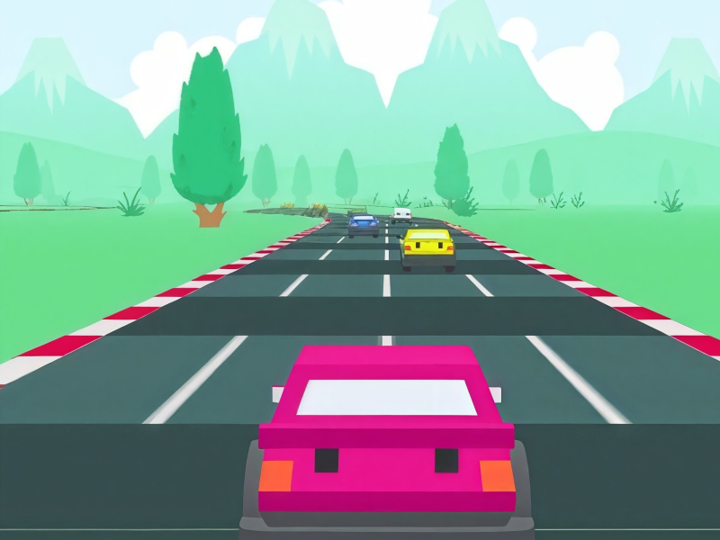 Spel Renmotor  aanlyn