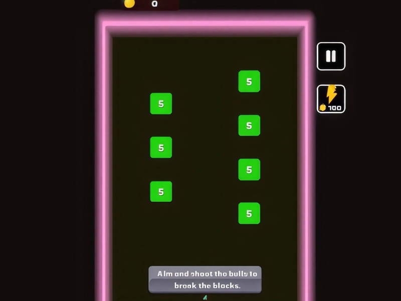 Spel Baksteen Bash Saga aanlyn