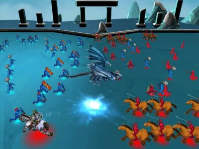 Spel Battle Simulator - Sandbox aanlyn