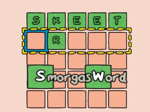 Spel Smorgasword aanlyn