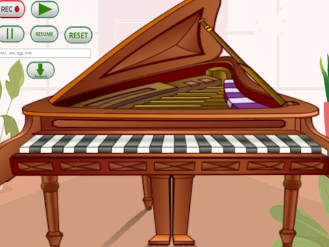 Spel Klaviersimulator aanlyn  aanlyn